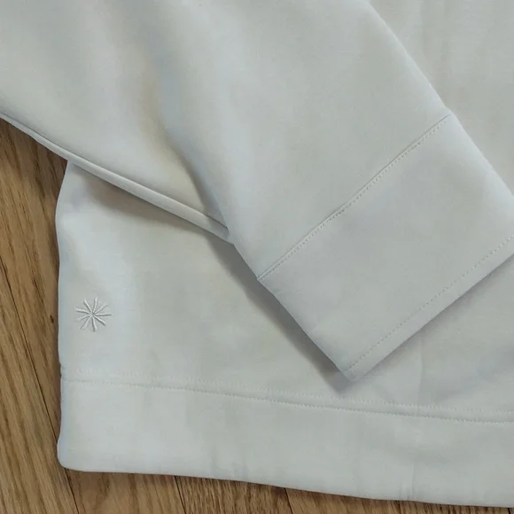 NWT Athleta Allure Shirt Jacket In Bone Size XLarge - Picture 11 of 12